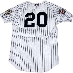  Jorge Posada New York Yankees 2009 World Series Jersey w 