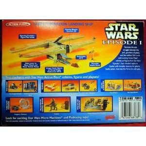    Star Wars Action Fleet Trade Federation Landing Ship Toys & Games
