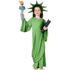 Lets Party By Rubies Costumes Statue of Liberty Child Costume / Green 