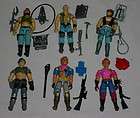 Vtg 3 3 4 GI Joe Sci Fi Zandar Thrasher 1986 Lot Nice  