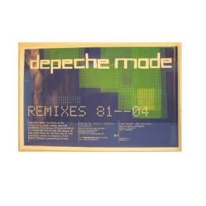  Depeche Mode Remixes 81  04 Poster 