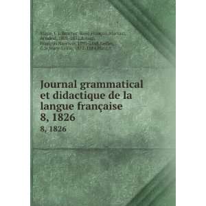  Journal grammatical et didactique de la langue franÃ 