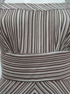 Plenty Tracy Reese womens stripe maxi long dress $250 New  
