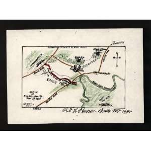 1932 map Fishers Hill Virginia