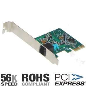  HiRO V.92 56K Internal PCI Express x1 Data Fax Voice Modem 