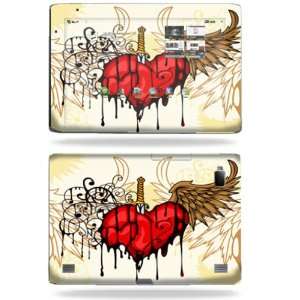   Skin Decal Cover for Acer Iconia Tab A500 Stabbing Heart Electronics