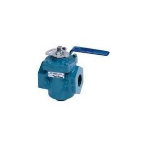  VAL MATIC 5801.5RTL Plug Valve,1 1/2 In,Lever Operated,CI 