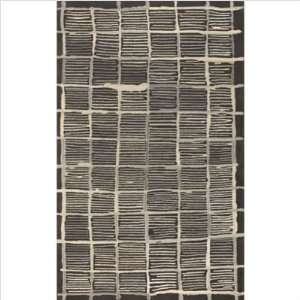   3353 Charcoal Zuna Collection Rug   3ft 3in X 5ft 3in