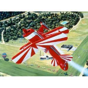  Flying is   the PITTS   Sam Lyons   Pitts Aviation Art 