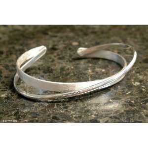  Silver cuff bracelet, Illuminate Jewelry