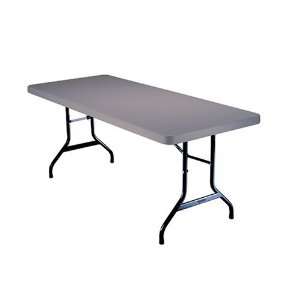  Lifetime 22914 6 Foot Folding Table, Putty Patio, Lawn 