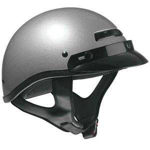 Vega XTS Solid Helmet   Large/Silver Automotive