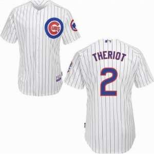  Ryan Theriot Jerseys Chicago Cubs #2 Ryan Theriot White 