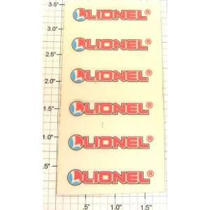  Lionel 610 6209 010 Lionel Decal Logo/Each Everything 