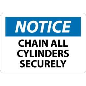  SIGNS CHAIN ALL CYLINDERS SECURELY