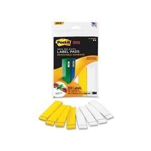   securely with full adhesive and removes cleanly. Ideal for organizing
