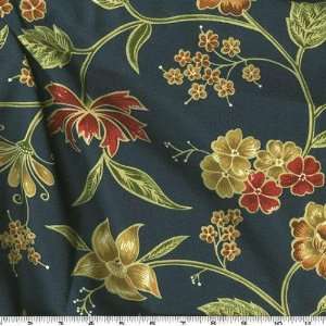  60 Wide Rayon Challis Audra Fabric Marine Blue By The 