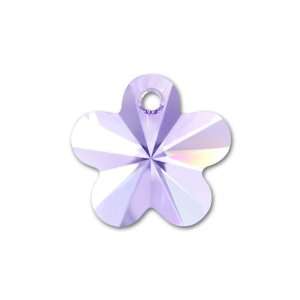  6744 14mm Flower Pendant Violet Arts, Crafts & Sewing
