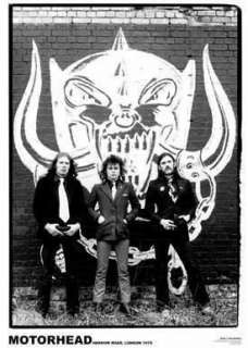 Motörhead Harrow Rd.1979 Lemmy Poster Print Rare  