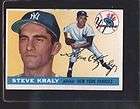 1955 Topps #139 Steve Kraly RC EX+ C152542