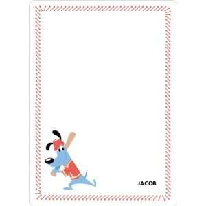  Babe Woof Baseball Themed Stationery Health & Personal 