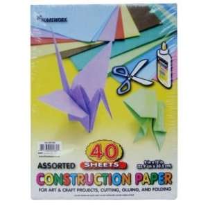  Construction Paper   9 x 12   40 Sheets Case Pack 36 