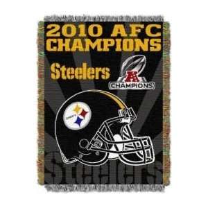 NFL 2010 AFC Pittsburgh Steelers AFC Championship Commemorative Throw