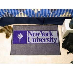 New York University Starter Door Mat (20x30) Sports 