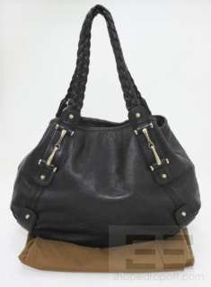 Gucci Black Guccissima Leather Pelham Medium Shoulder Bag  