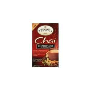 Twinngs Chai Decaffeinated ( 6x20 CT)  Grocery & Gourmet 