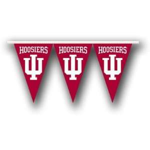 Indiana Hoosiers 25 Strings of Party Pennants  Sports 