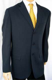 Barneys New York $1495 Mens Navy Modern Business Blazer Sportcoat 44 