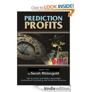 Prediction Profits Tarot Sarah Rhinegold  Kindle Store