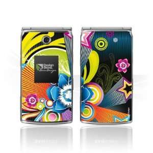  Design Skins for Samsung E210   70ies Flower Design Folie Electronics