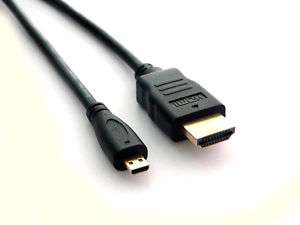 Micro HDMI to HDMI Cable for EVO 4G,Droid X,XT800,15ft  