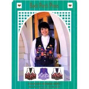  Back Porch Press Sewing Pattern Misses Folkart House Vest 