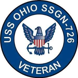  US Navy USS Ohio SSGN 726 Ship Veteran Decal Sticker 5.5 