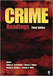 Crime, (141294967X), Robert D. Crutchfield, Textbooks   