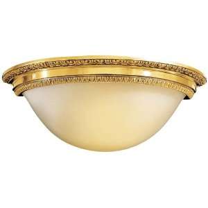   Wall Sconce Lighting, 1 Light, 60 Total Watts, Gold