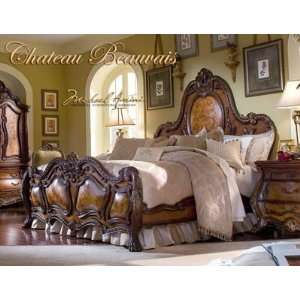 Chateau Beauvais Queen Panel Bed   Aico 75012 39