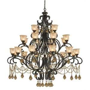 Crystorama 7518 BU GT MWP / 7518 BU GTS Norwalk 2 Chandelier in Umber 