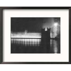 Palace of Westminster London, V Day Celebrations, End of WW2 in Europe 