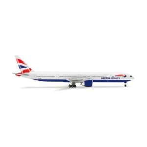  Herpa British Airways 777 300ER 1/500 Toys & Games