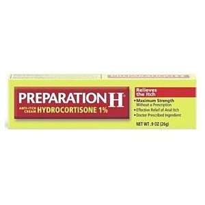  Preparation H Anti Itch 1% Hydrocortisone Cream 0.9oz 