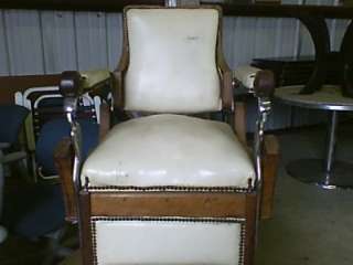 antique 1800 s barber chair by theo a koch s 215 search