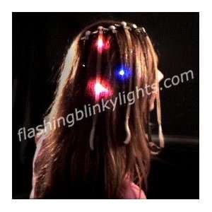  Flashing Hair Braids (Assorted Colors)   SKU NO 10220 