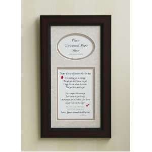   Grandparents to Be Ultrasound Picture Frame 7x14 Gift