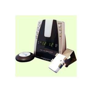 Krown All In One Alerting Alarm Clock System, 5.5 inch W x 4.25 inch D 