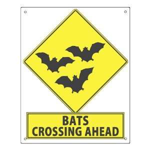  Bat Sign bat cave street crossing / funny wall decor 