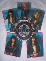 VINTAGE 1989 WARRANT ROCK BAND TOUR SHIRT BROCKUM  